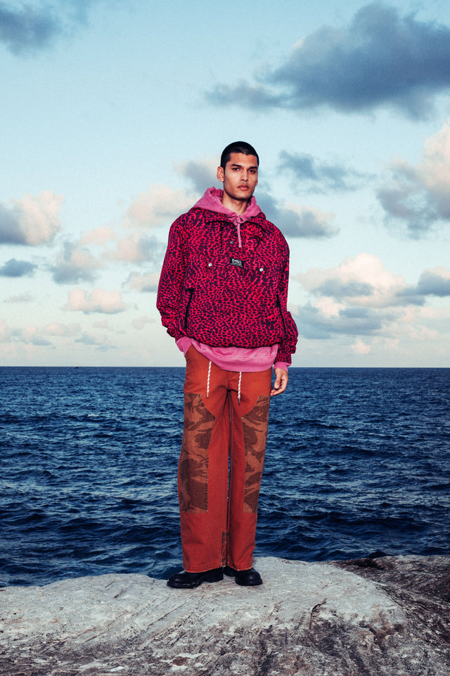 Zanzibar Windstopper - Raspberry