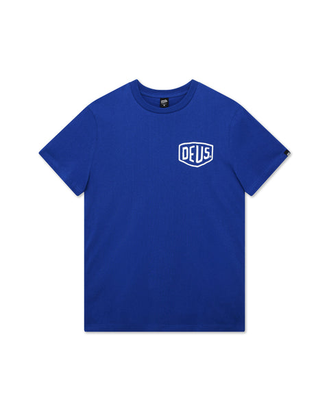Tees | Deus Ex Machina | Venice Address - Classic Blue – Deus Ex