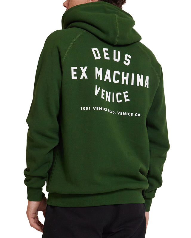 Venice Address Hoodie - Hillside Green