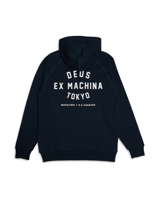 Tokyo Address Hoodie - Navy