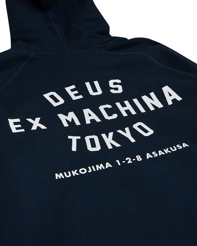 Tokyo Address Hoodie - Navy