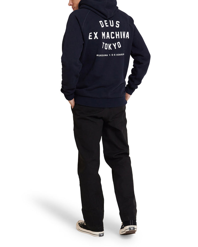 Tokyo Address Hoodie - Navy