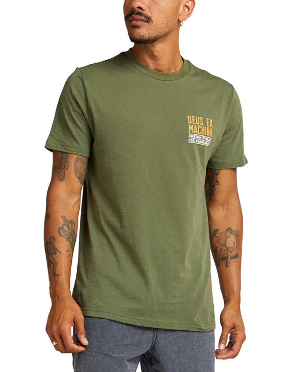 Beam Tee - Loden Green