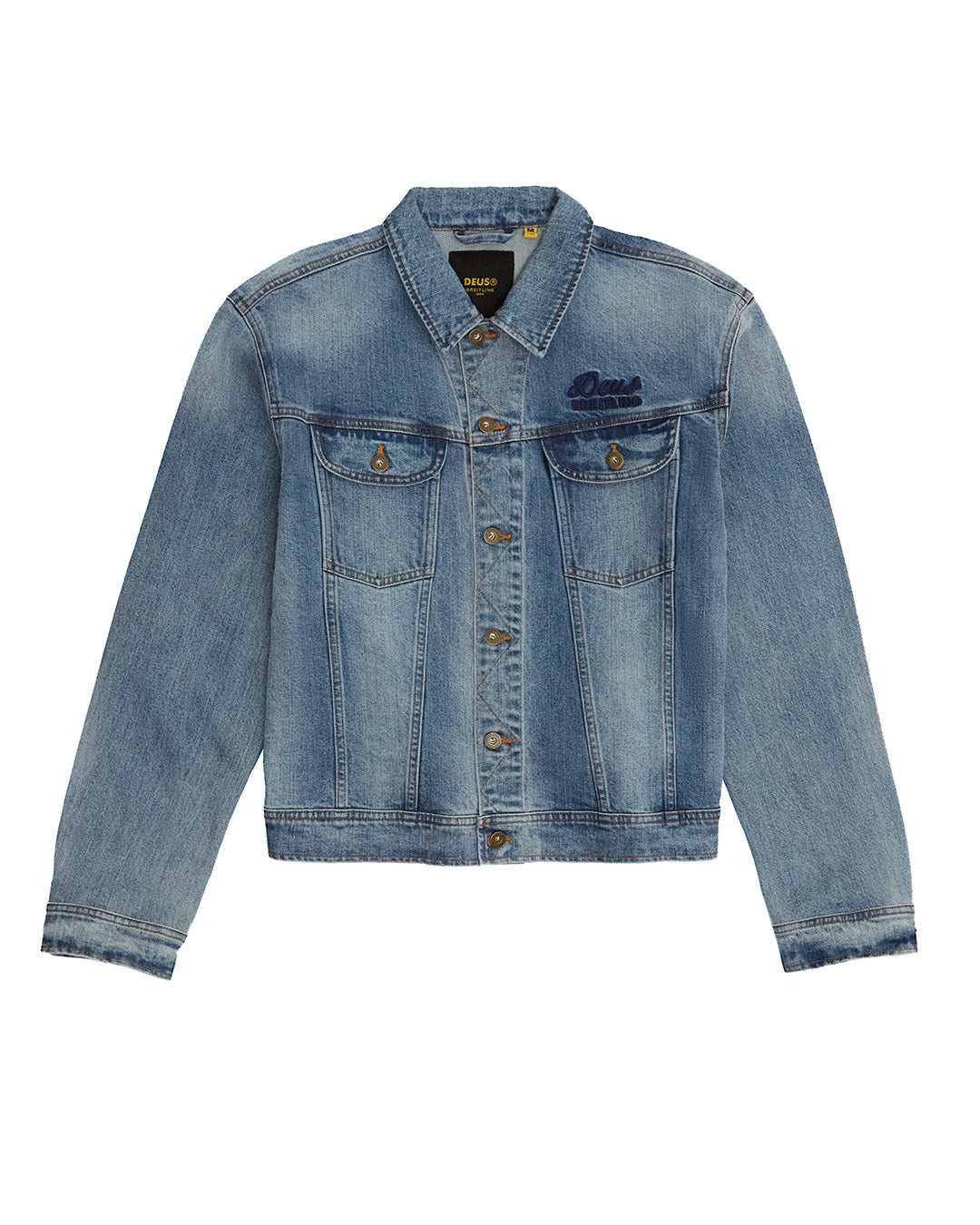 Globetrot Jacket - Stonewash Indigo|Flatlay