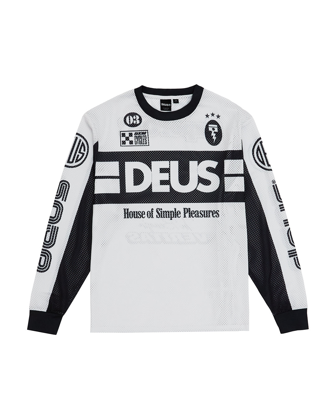 ウェア DEUS Multi XL Jerseys | Deus Ex Machina | Off Road MX Jersey 2.0 - Black – Deus