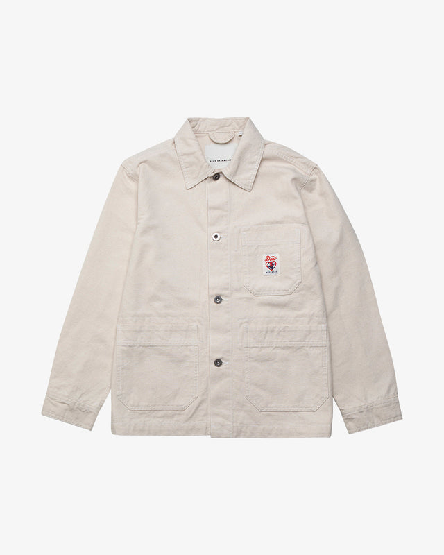 Indy Chore Shirt (Relaxed Fit) - Natural Twill