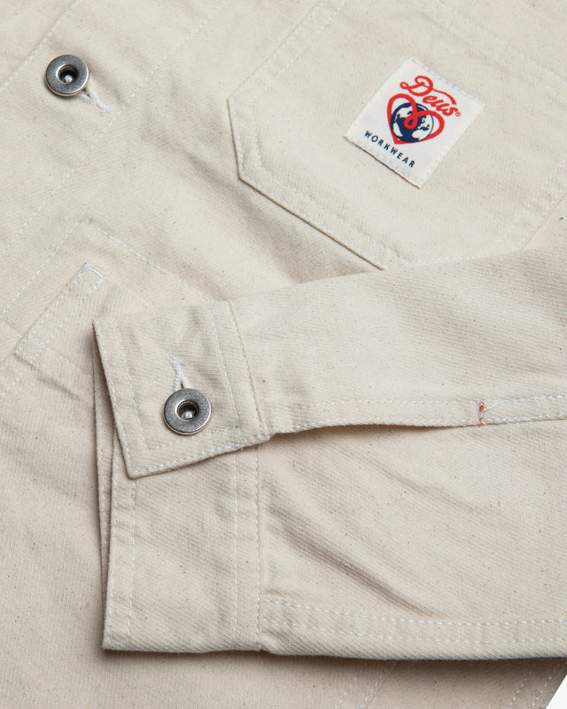 Indy Chore Shirt (Relaxed Fit) - Natural Twill