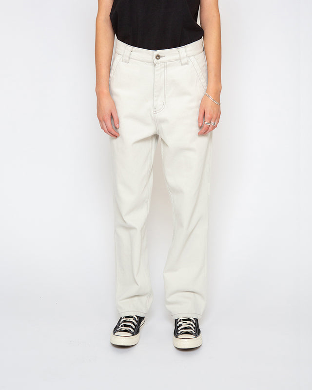 Master Pant (Relaxed Fit) - Bleached White