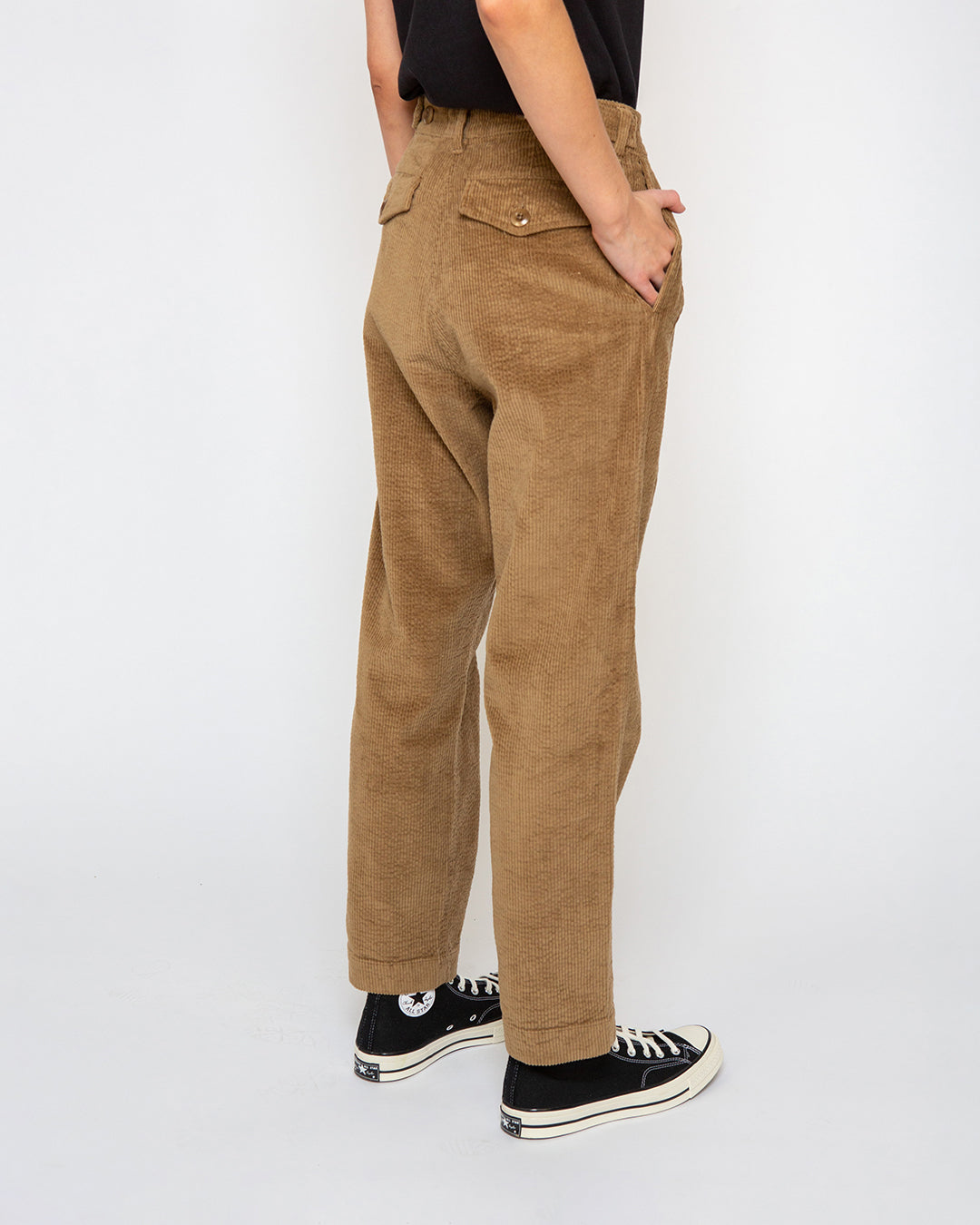 Kinghua Men's Pleated Front Corduroy Pants Casual India | Ubuy