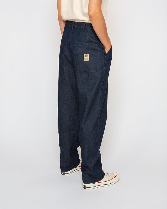 Eleanor Pant (Relaxed Fit) - Dark Indigo