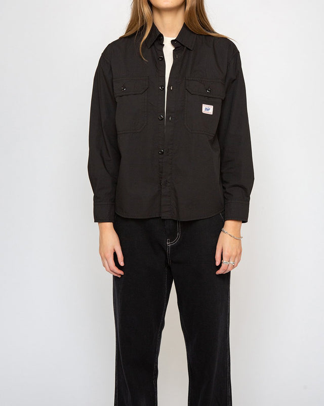 Joanie Shirt (Oversized Fit) - Black