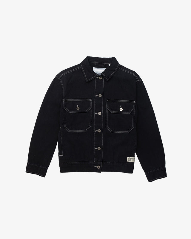 Coby Jacket (Oversized Fit) - Black