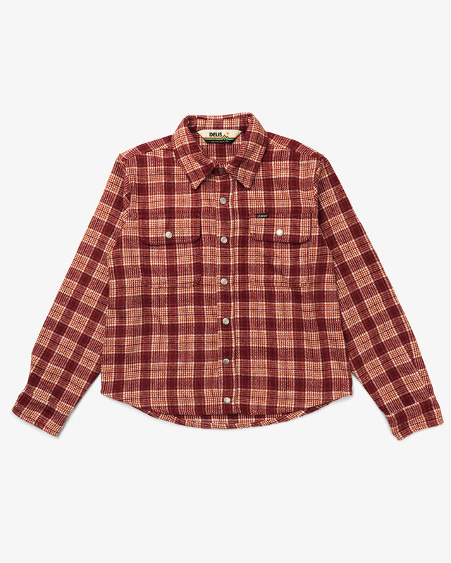 Izzy Overshirt Red - Red Clay