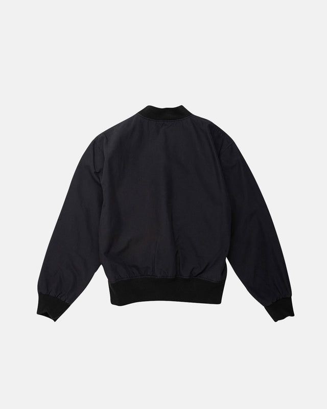 Flight Bomber Jacket - Black