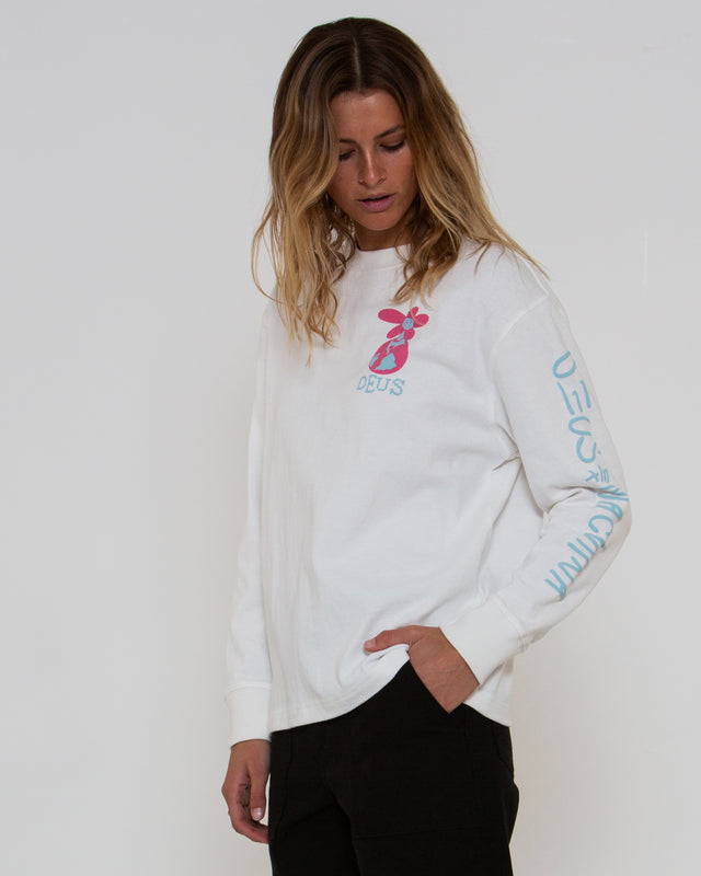 Thump DXW Long Sleeve Tee - Vintage White