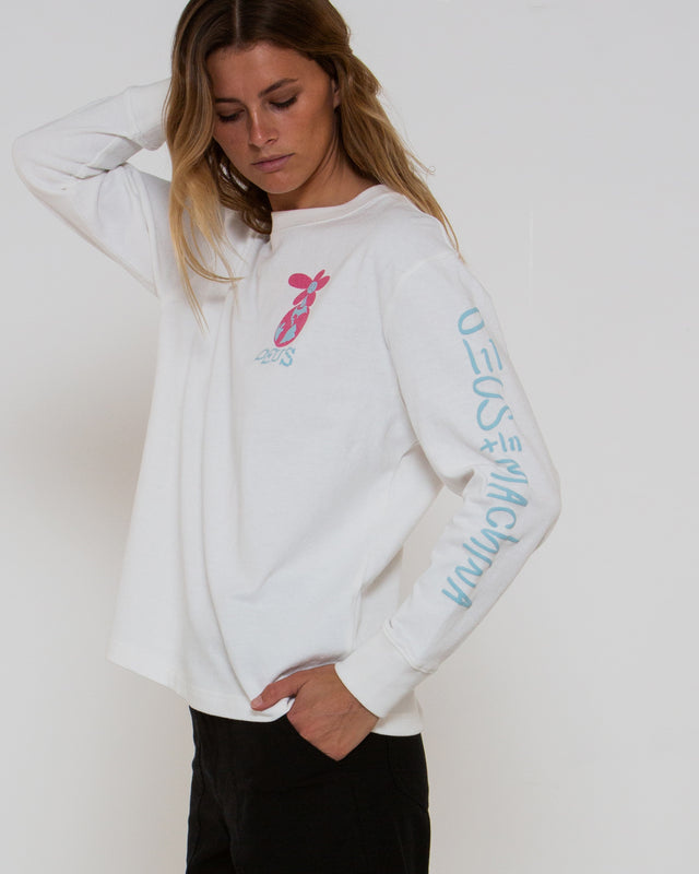 Thump DXW Long Sleeve Tee - Vintage White