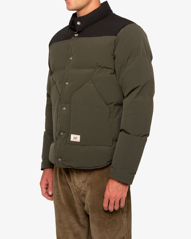 Evans Padded Jacket - Forest Night