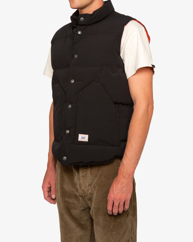 Robson Padded Vest (Regular Fit) - Black