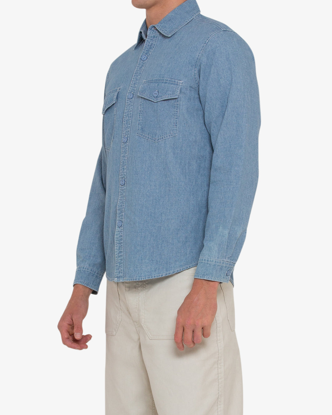 Shirts | Deus Ex Machina | Usn Chambray Shirt – Deus Ex Machina USA