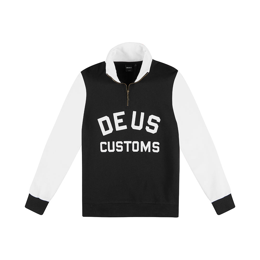 Sweaters | Deus Ex Mahcina | Handsford Half Zip Sweater – Deus Ex