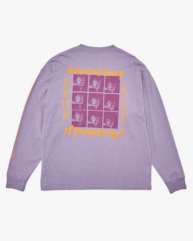 Thump Long Sleeve Tee - Purple Haze