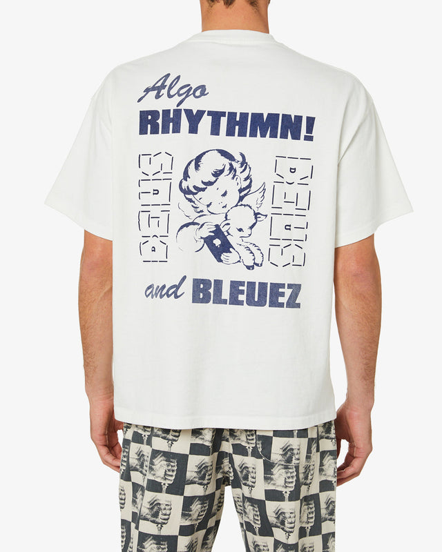 R&B Tee (Oversized Fit) - Vintage White