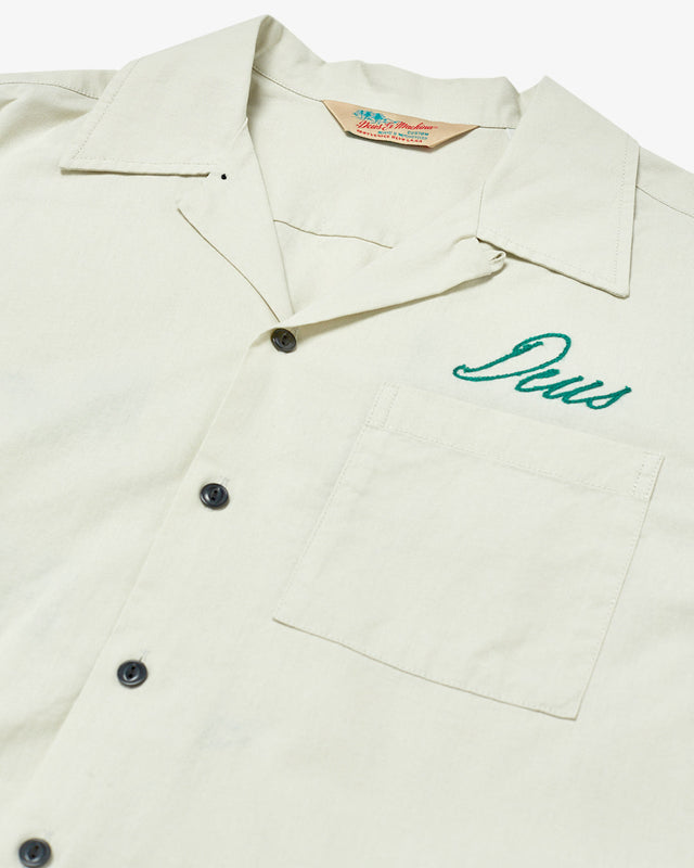 Cork-Screw Shirt (Relaxed Fit) - Dirty White
