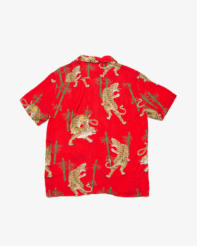 Solstice Short Sleeve Shirt - Poppy Red