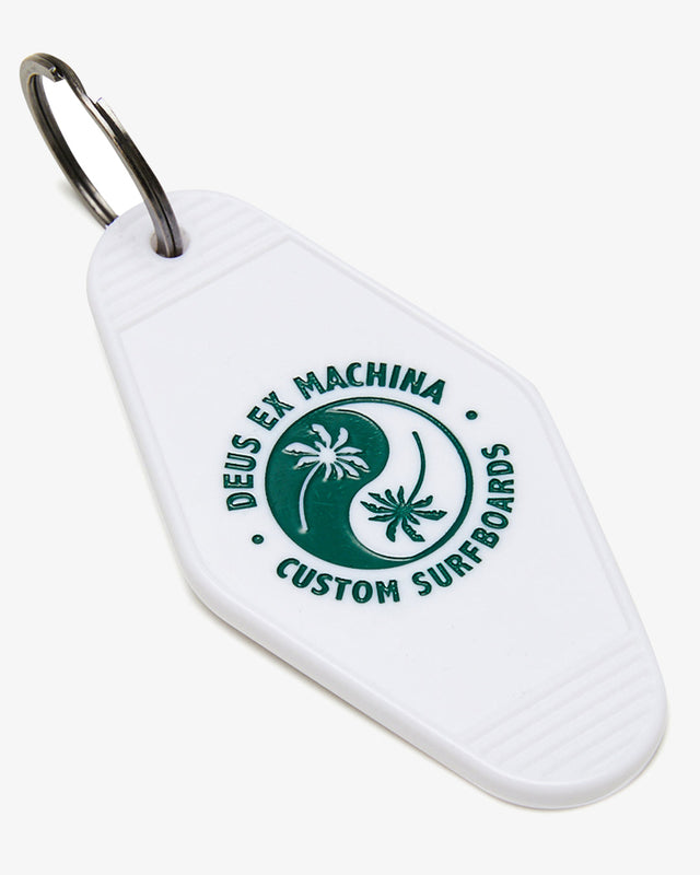 Holiday Key Tag - White