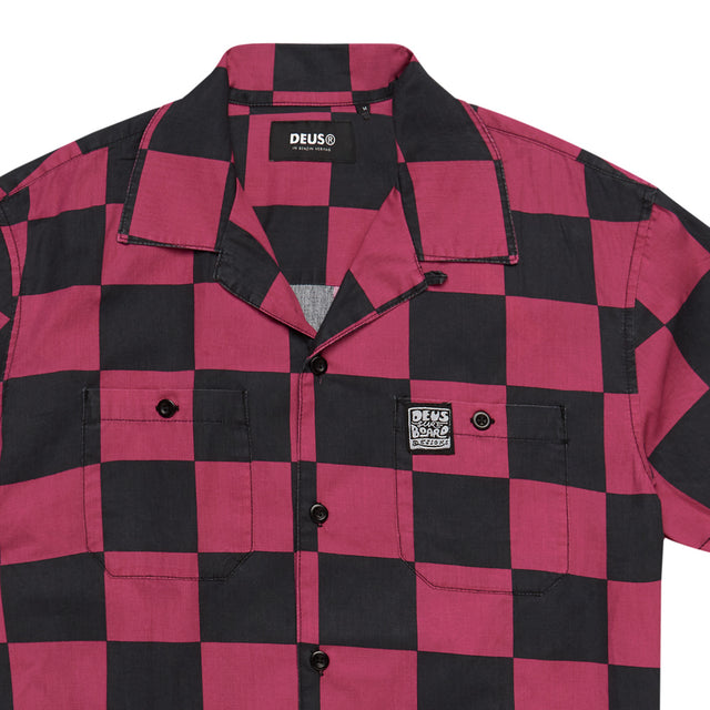 Senna Check Shirt - Pink Check