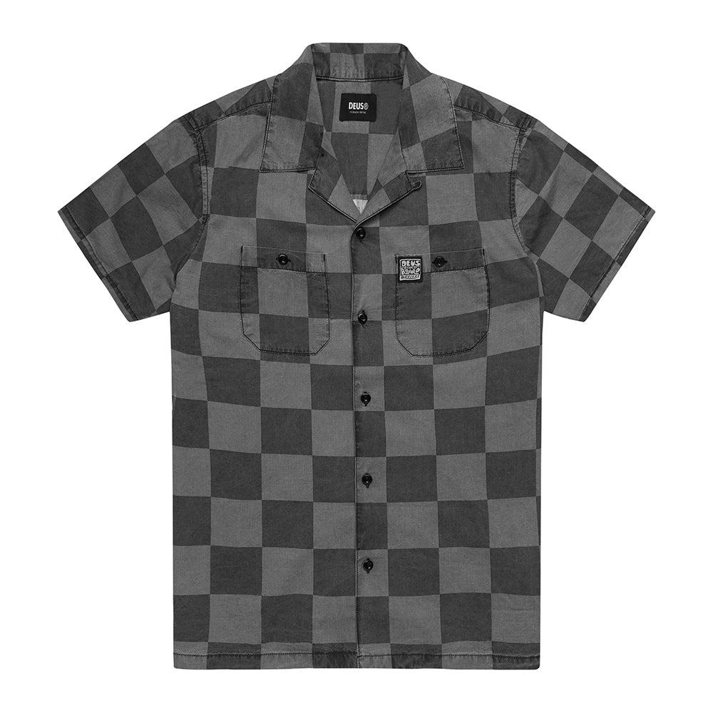 Senna Check Shirt - Black Check