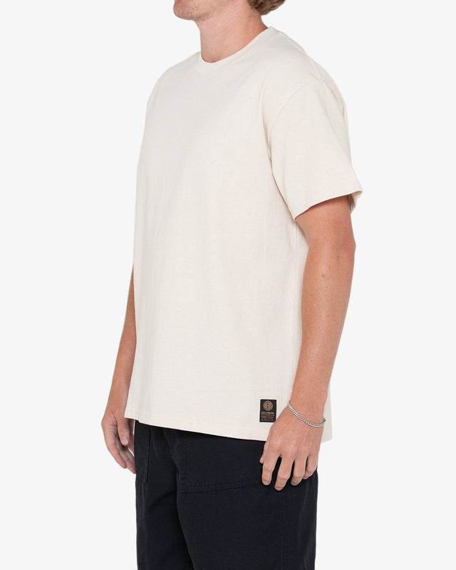 Plain Military Tee Dirty White