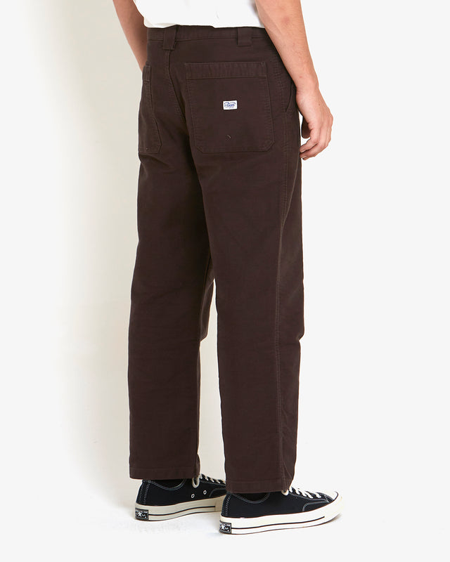 Moleskin Work Pant (Relaxed Fit) - Choc Brown