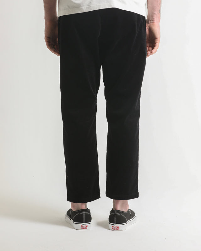 Cord Long Pants - Black